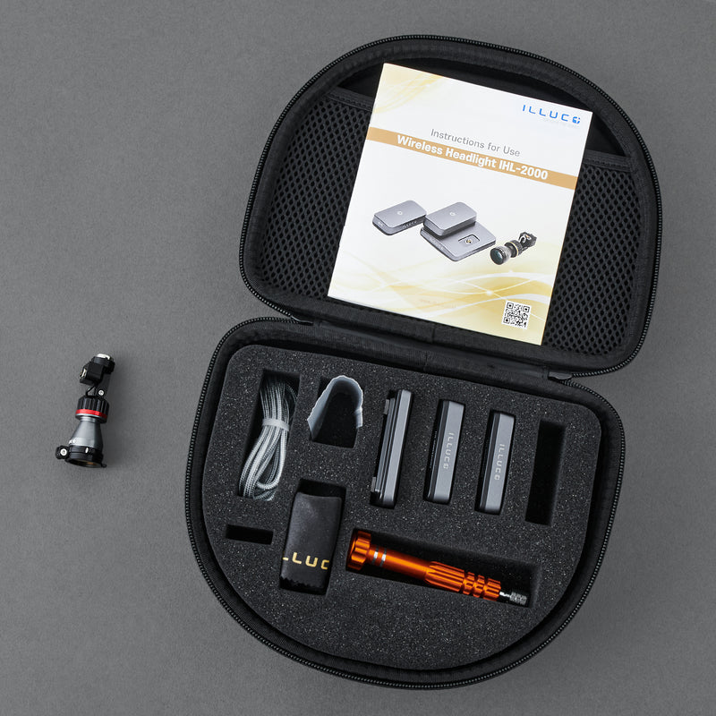 ILLUCO Wireless Headlight for Loupes